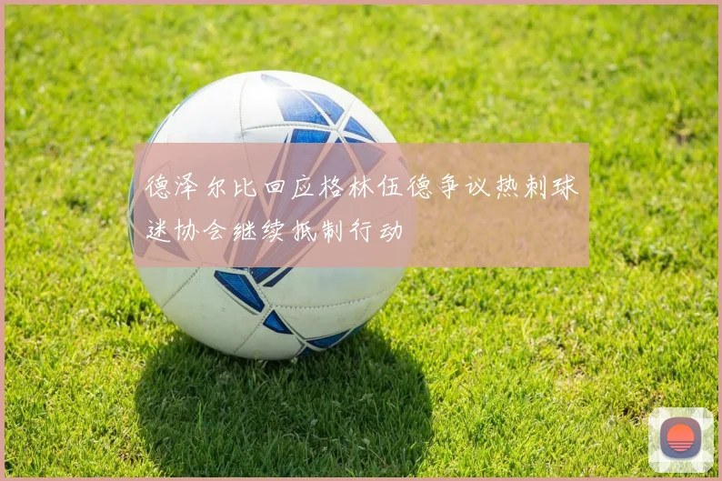 德泽尔比回应格林伍德争议热刺球迷协会继续抵制行动